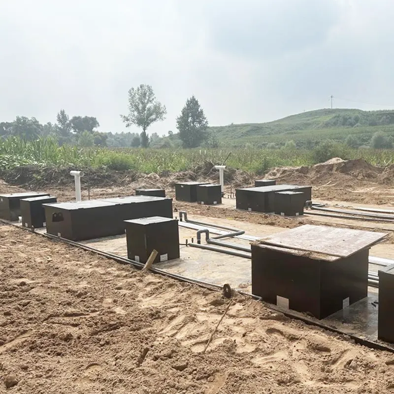 Trạm xử lý tập trung nước thải sinh hoạt quy mô lớn