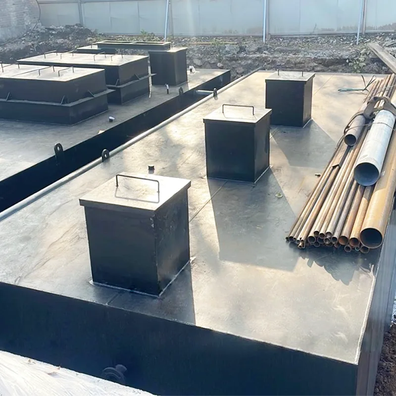 Chôn nước thải sinh hoạt Thiết bị phi tập trung quy mô nhỏ