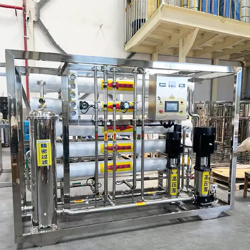 Thiết bị thẩm thấu ngược nước tinh khiết cấp 2 cho ngành công nghiệp thực phẩm